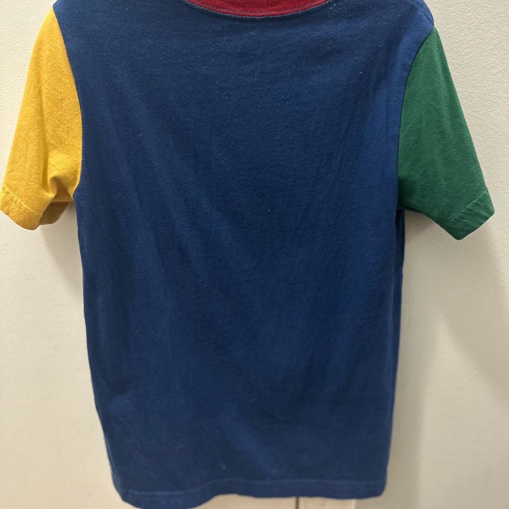 Ralph Lauren Blue and Green Short Sleeve Tee with Polar Bear collection - Picture 2 of 4